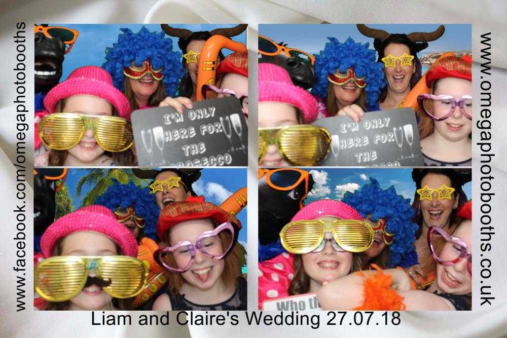 Liam & Claire's Wedding | View more photos from the event at gallery.omegaphotobooths.co.uk/u/Omega-Photobooths/Liam-Claires-Wedding